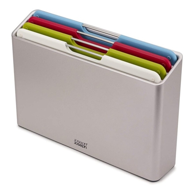 SET 4 TAGLIERI FOLIO CON CUSTODIA ACCESSORI CUCINA TAVOLA CASA INTERNI - Joseph Joseph