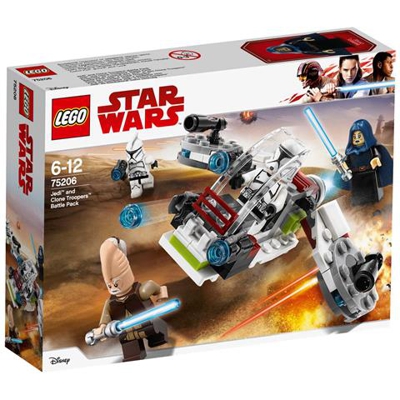 75206 Star Wars Battle Pack Jedi E Clone Troopers