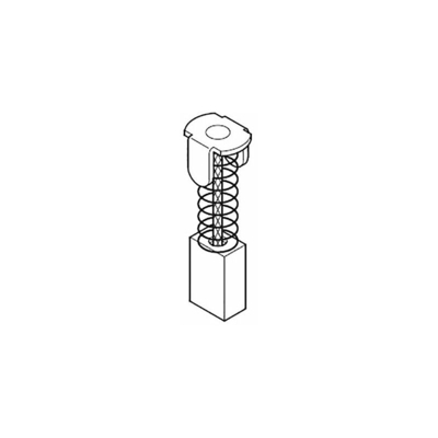 Marca - COPPIA SPAZZOLE SPAZZOLA A CARBONCINO RICAMBIO PER UTENSILI MAKITA 5X8X13 PZ.2 (13712)
