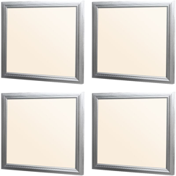 ECD Germany 4 x LED Pannello 12W - 30x30 cm Pannello LED Ultra Sottile Bianco Caldo 3000 K 220-240V SMD 3014 738 Lumen Lampada da Soffitto Pannello características