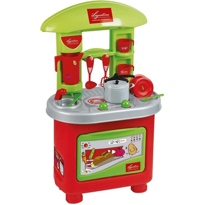 Bakaji - Cucina Giocattolo per Bambini con Fornello Forno Apribile Pentole e Accessori
