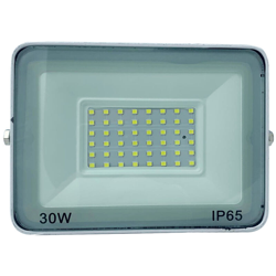 B&s - Faro led smd faretto slim esterno 30w luce fredda ultra slim bianco BN precio