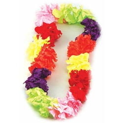 Bighouse It - COLLANA HAWAIANA CM.6,3 PETALI MULTICOLOR precio