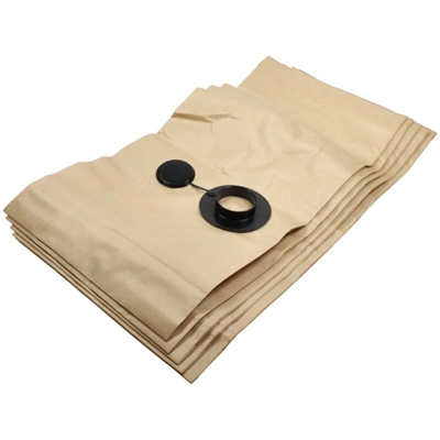 5 sacchetti carta sostituisce Festool 483143, FIS-SR 5/6 per aspirapolvere 29,7cm x 99,6cm - Vhbw