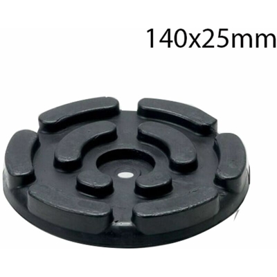 B&s - Tampone a cuffia in gomma per ponte elevatore sollevatore 140 x 25mm ricambio