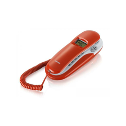 KENOBY CID Telefono analogico Rosso, Bianco Identificatore di chiamata - Brondi en oferta