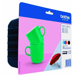 Brother LC-227XLVALBP cartuccia d'inchiostro Originale Nero, Ciano, Magenta, Giallo 4 pezzo(i) precio