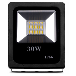 Faro led nero 30w luce calda 3000K en oferta