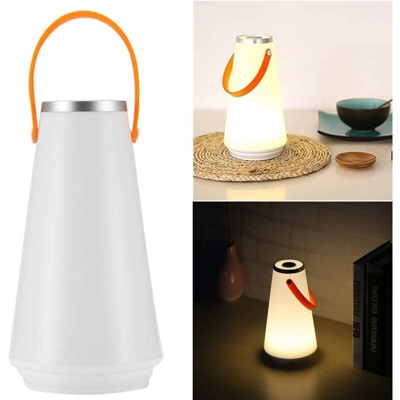 Home Lampada da comodino a LED senza fili con interruttore a sfioramento ricaricabile USB per campeggio all'aperto - Langray