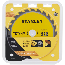 Stanley COD 210 x 30 millimetri TCT / hm 24t características