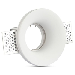 V-TAC VT-859RD portafaretto incasso scomparsa rotondo gesso GU10 - SKU 3697 precio
