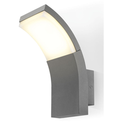 Esotec - Applique LED SlimLine con luce bianca calda. Applique. Lampada da esterno. Lampada 201148 en oferta