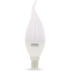 Arum Lighting - Lampadina a LED E14 Fiamma 5,5 W Eq 40W | Température de Couleur: Bianco caldo 2700K precio