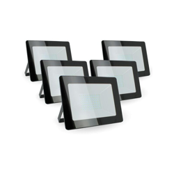 Lotto di 5 proiettori a LED 100w ad alta luminosità 8500 lumen di IP65 | Température de Couleur: Bianco neutro 4000K precio