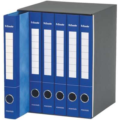 Gruppo di raccoglitori classificatori a 2 anelli E6 Essentials -Blu