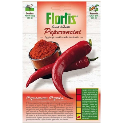 Orvital Spa-semi - Bustone perperoncino paprika rosso