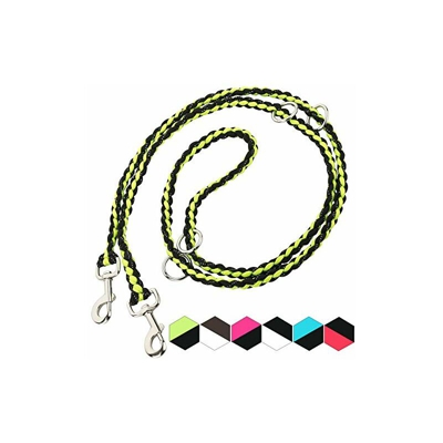 intrecciato guinzaglio in Paracord Guinzaglio di alta qualitÃ | | 2Â meter di lunghezza, 4Â posizioni di regolazione | reflektierend, estremamente