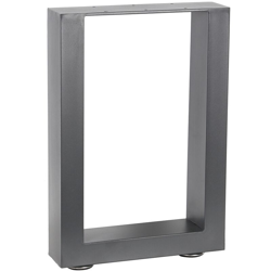 Melko set di 2 basi da tavolo 30x43cm base grigio supporto base grigio supporto forcina in acciaio ??? características