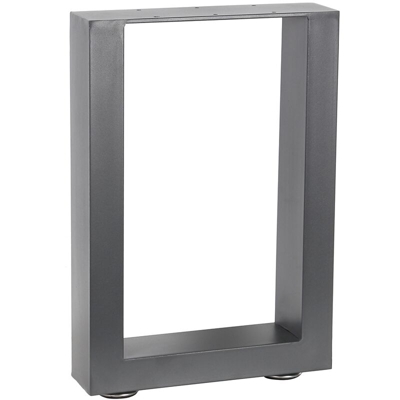 Melko set di 2 basi da tavolo 30x43cm base grigio supporto base grigio supporto forcina in acciaio ???