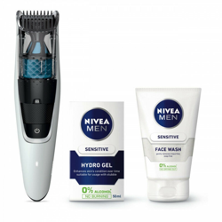 BEARDTRIMMER Series 7000 Regolabarba con sistema aspirante BT7204/80 - Philips precio