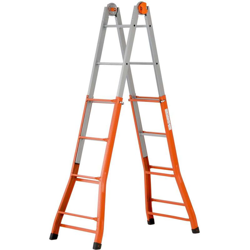 Scala telescopica media acciaio precio