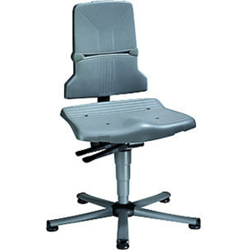 Bimos - Una Sedia Da Lavoro Esd Sintec 1 Di Pastiglie Grigio - Sistema Sincrono Con Regolazione Della Tensione 9820-1000 características
