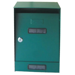 Cassetta postale acciaio verniciato col. verde - Salone precio