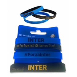 Tex Family - SET 3 BRACCIALETTI UFFICIALI INTER e cartolina MILANO È precio