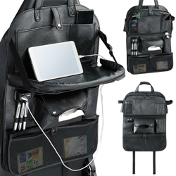 Bakaji - Organizer Schienale Sedile Auto Organizzatore con USB Tavolino Tasche Portatutto características