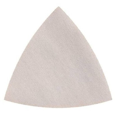 63717127019 Carta abrasiva a delta non perforato Grana 320 Lato 80 mm 50 pz. - Fein