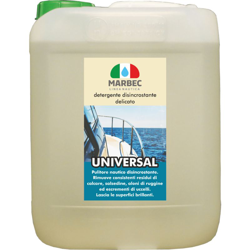Marbec - UNIVERSAL 5LT | Detergente disincrostante nautico delicato precio