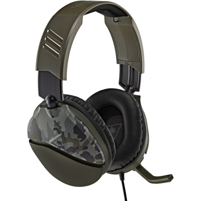 Recon 70 Cuffia Padiglione auricolare Nero, Verde - Turtle Beach