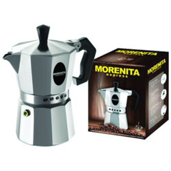 Moka Caffettiera 3 Tazze Bialetti Morenita Express características