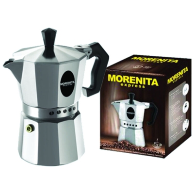 Moka Caffettiera 3 Tazze Bialetti Morenita Express