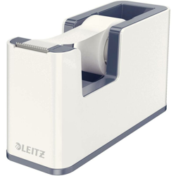 Leitz Dispenser per nastro adesivo WOW Duo Colour Bianco, Grigio características