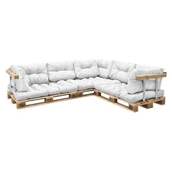 Divano con cuscini Colore Bianco características