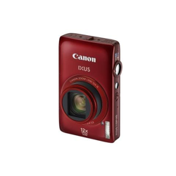 Fotocamera digitale compatta Canon IXUS 1100 HS - 12,1 Megapixel - Rosso - 8,1 cm (3,2'') Touchscreen LCD - 16:9 - 12x Zoom Ottico - 4x - Ottico (IS) - 4000 x 3000 Immagine - 1920 x 1080 Video - HDMI - PictBridge - Modalità HD Movie precio