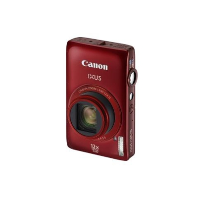 Fotocamera digitale compatta Canon IXUS 1100 HS - 12,1 Megapixel - Rosso - 8,1 cm (3,2'') Touchscreen LCD - 16:9 - 12x Zoom Ottico - 4x - Ottico (IS) - 4000 x 3000 Immagine - 1920 x 1080 Video - HDMI - PictBridge - Modalità HD Movie