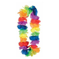Bighouse It - COLLANA HAWAIANA CM.9 PETALI MULTICOLOR en oferta