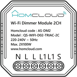 MODULO DIMMER INTEGRATO INTELLIGENTE WIFI LIFE365 Life365 en oferta