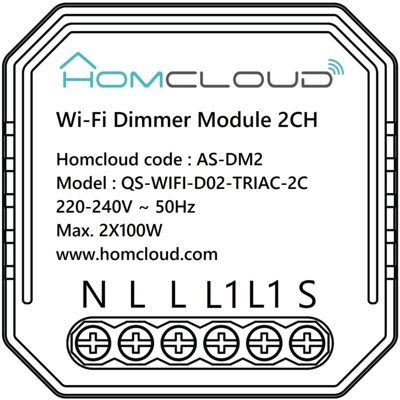MODULO DIMMER INTEGRATO INTELLIGENTE WIFI LIFE365 Life365
