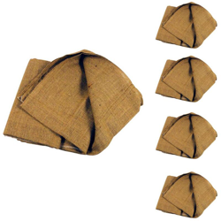 Boxlum - Verdemax 5 pezzi telo in juta protettivo per piante ciascuno metri 1x5 200 gr/mq en oferta