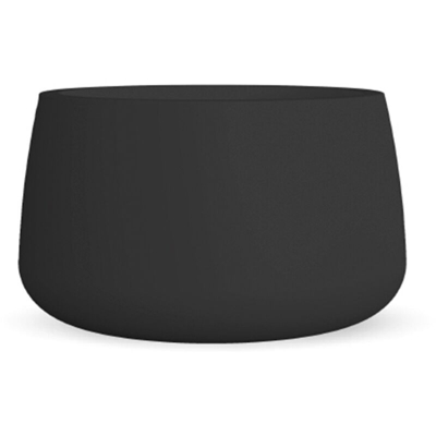 Vaso tondo de colore 80 OPAQUE NERO - Moovere