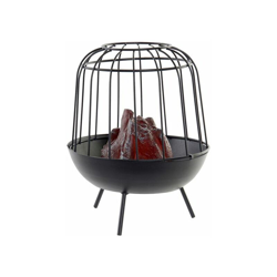 Lampada Dekodonia Metallo Nero LED (22 x 22 x 26 cm) características