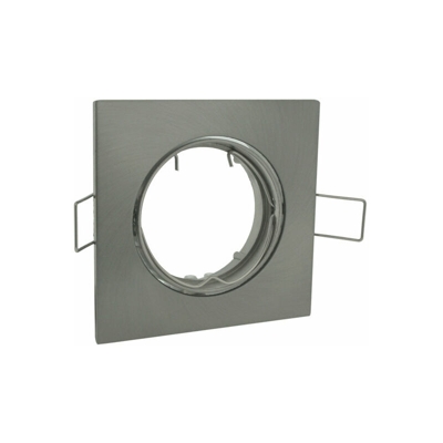 Anello di regolazione della lampadina GU10 Quadrato opaco Electro Dh 12.672/BC/Z/NI 8430552116638