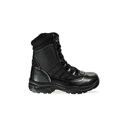 Stivaletti tattici leggeri senza metallo nero con zip laterale High Cut SRA, Safety Jogger Tactic - 9 UK características