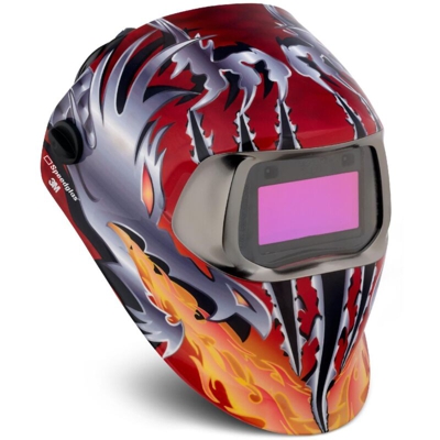 100V Razor Dragon 7100166689 Casco di saldatura EN 379, EN 166, EN 175, EN 169 - Speedglas