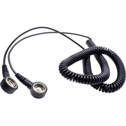 Quadrios Cavo di messa a terra ESD 3.60 m Connettore a pressione 10 mm en oferta