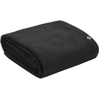 Rete per Container in HDPE 3,5x7 m Nera - Negro - Vidaxl