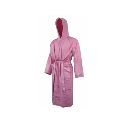 Accappatoio microfibra + cappuccio + borsa salva spazio per viaggi idea regalo Rosa,S precio